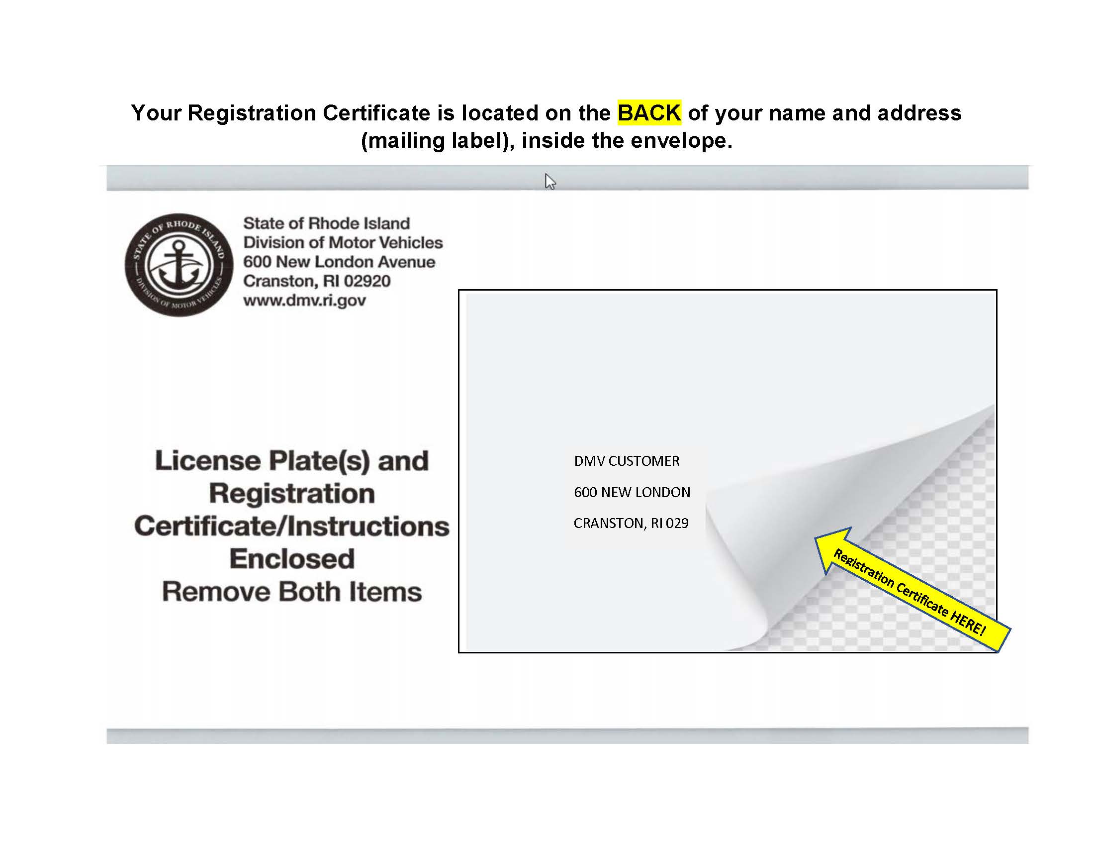 Rhode Island Drivers License