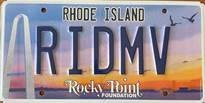 Rocky Point License Plate