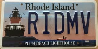 Plum Beach lighthouse plate